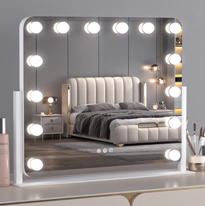 LED Light Bulb Vanity Mirror 360 Rotation
