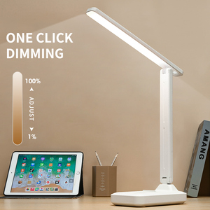 Foldable LED Desk Lamp with Wireless Charger