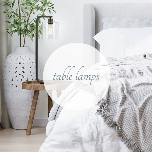 AF Lighting Table Lamps - Decorative Portable Luminaires