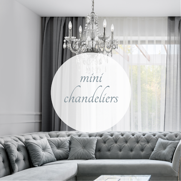 AF Lighting Mini Chandeliers - Compact Luxury Fixtures