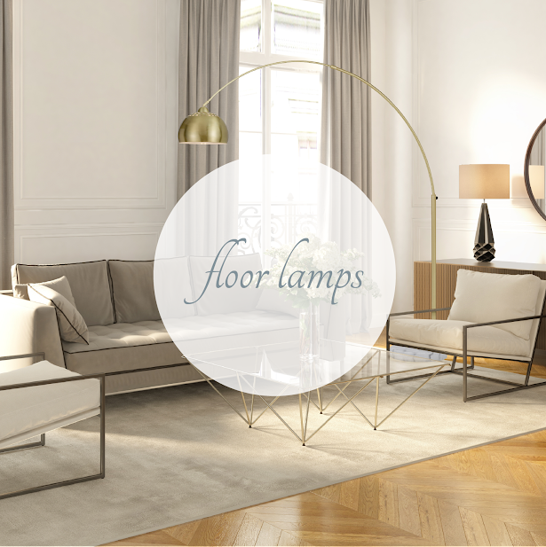 AF Lighting Floor Lamps - Arc and Architectural Task Lighting